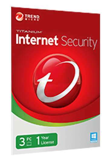 Trend Micro Trend Micro Internet Security 3 Devices 12 month Add-On in