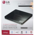 LG GP60NB50 Super-Multi Portable USB power DVD Rewriter With M-Disk Support , Black Colour
