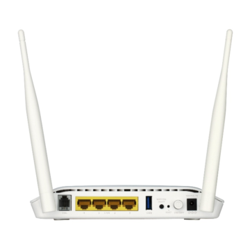 D-Link DSL-2750B Wireless N300 ADSL2 USB White