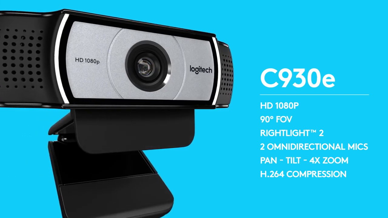 køleskab vakuum Fordeling Logitech C930e HD Pro Wide Angle Business Grade Full HD 1080P Conference  Webcam