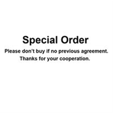 ETC special order for specific client needs
