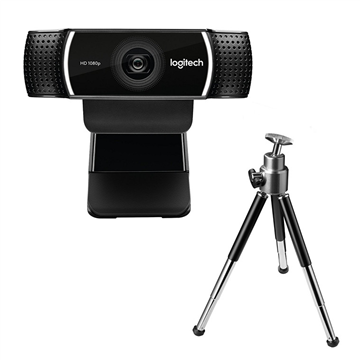 Logitech C922 Pro Stream Webcam with Tripod