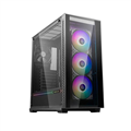DeepCool Matrexx 70 RGB fan x3 ATX Minimalist Tempered Glass Case
