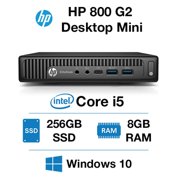 HP EliteDesk 800 G2 Mini PC i5 8G 256G W10P