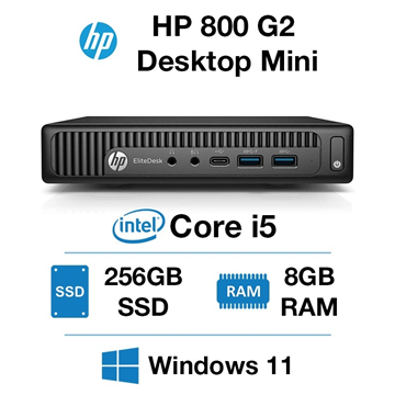 HP EliteDesk 800 G2 Mini PC i5 8G 256G W10P