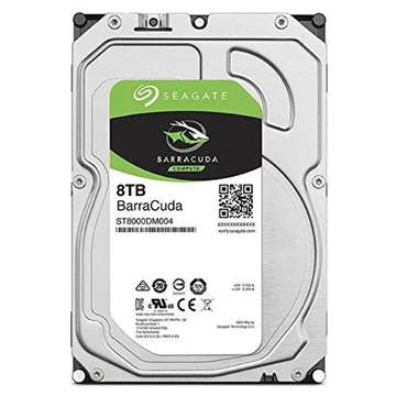 Seagate  BarraCuda 8TB 3.5" Internal HDD SATA3 