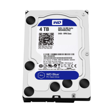 Western Digital BLUE WD40EZRZ 4TB SATA3 5400RPM 64MB 