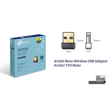 TP-Link Archer T2U Nano AC600 Dual Band Wireless