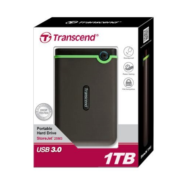 Transcend StoreJet TS1TSJ25M3 1TB USB3.0 Dual Stage Anti-Shock External HDD