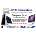 ETC Laptop repair (no Power or no display) $220 fixed Price for most Brands and Models