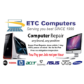 ETC Laptop repair (no Power or no display) $250 fixed Price for most Brands and Models