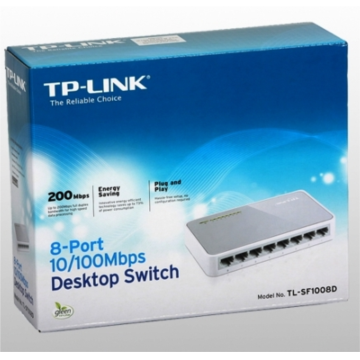 TP-Link TL-SF1008D 8-Port 10/100Mbps Switch