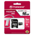 Transcend  16GB microSDHC Card with Adaptor 