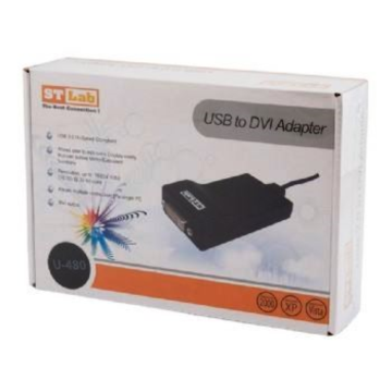 ST Lab U-480 USB to DVI-I Video Adapter 