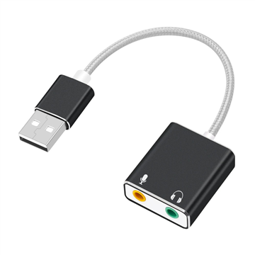 Generic USB Sound Card Jack 3.5mm USB Audio Adap